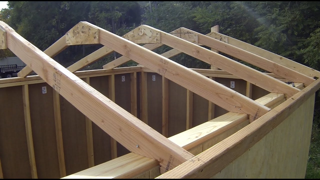 how to build roof trusses